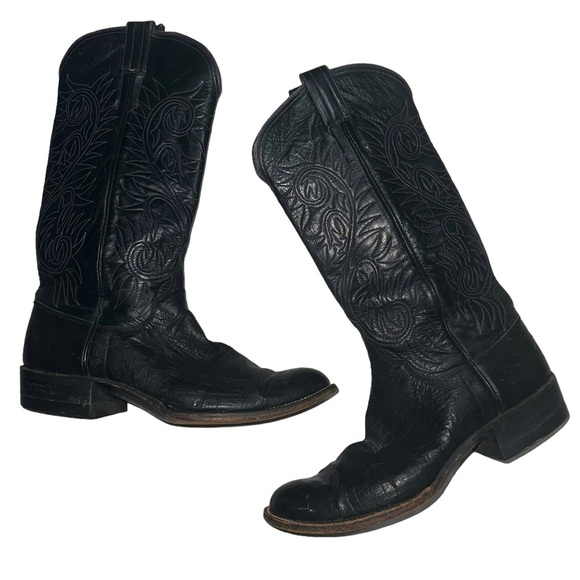 Vintage Men’s M.L. Leddy’s Mens Western Boots